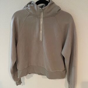 Vuori half zip (wood ash)